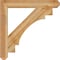 Ekena Millwork Merced Craftsman Rough Sawn Bracket, Western Red Cedar, 4"W x 32"D x 32"H BKT04X32X32MRC04RWR - alternate 2